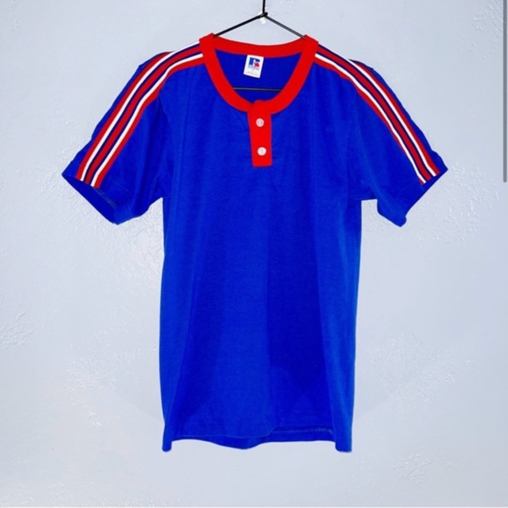 Vintage 90s Russell Athletic Sport Shirt Size Small